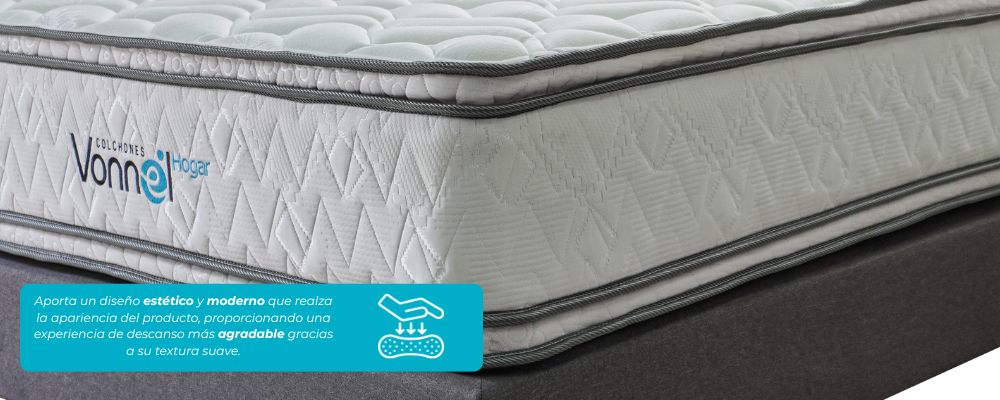 Combo Alegría colchón Special Pillow + Base Cama + Protector Acolchado - Imagen 3