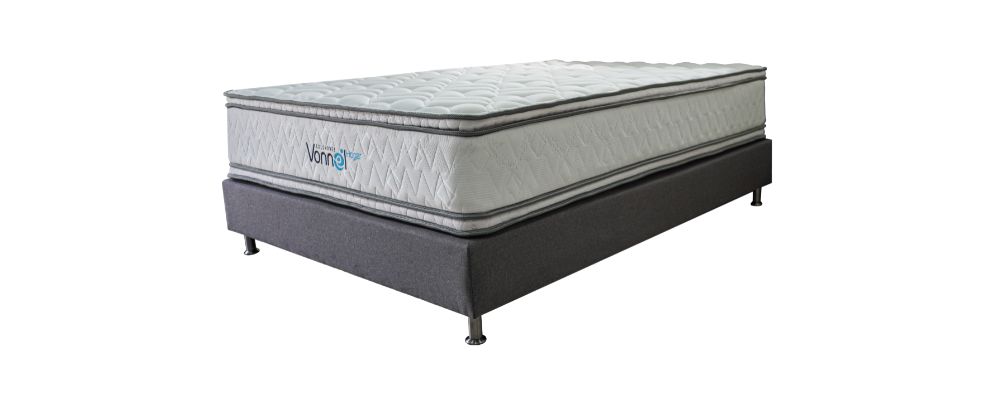 Combo Alegría colchón Special Pillow + Base Cama + Protector Acolchado