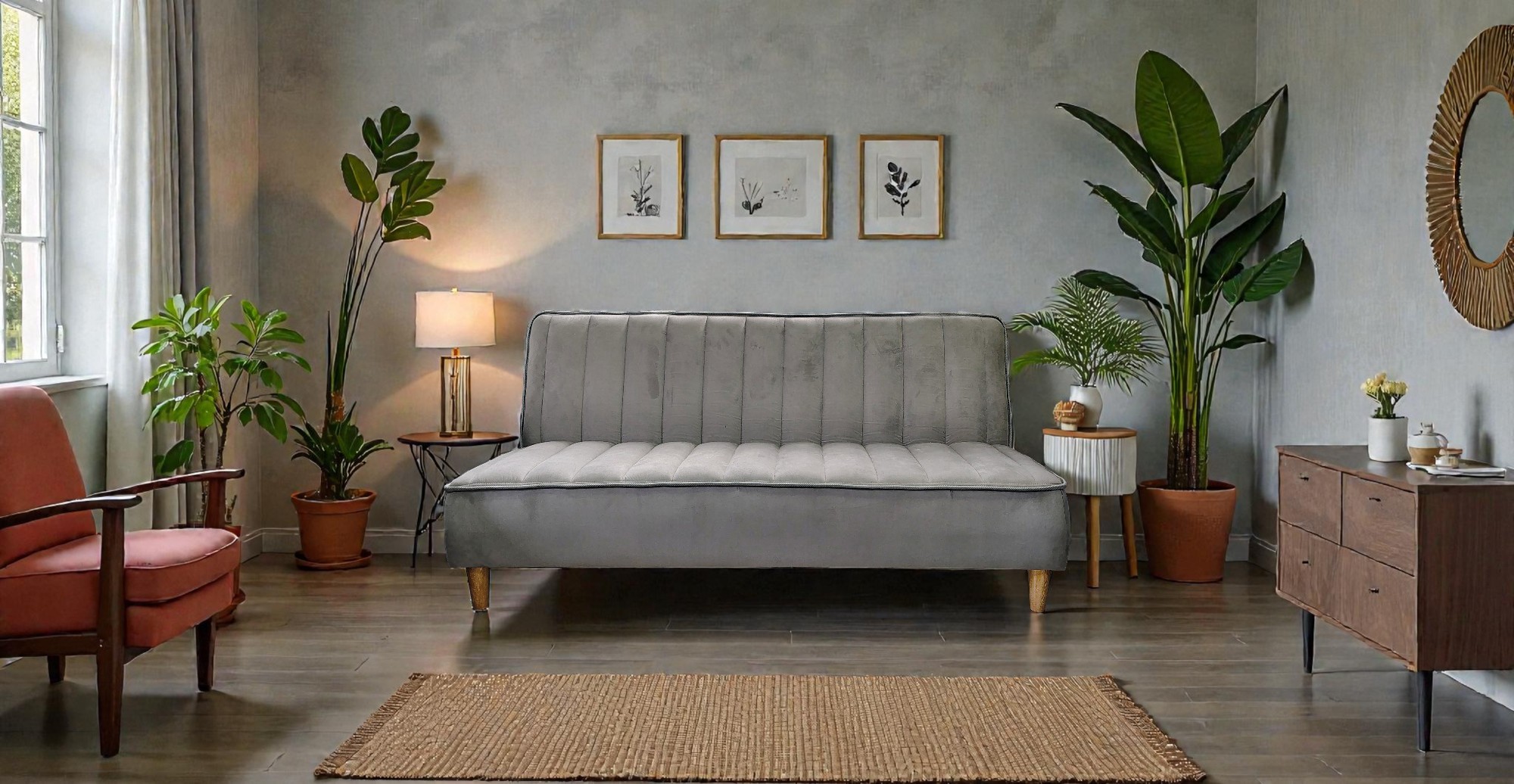 MUEBLE SOFA CAMA CLASICO - Imagen 5